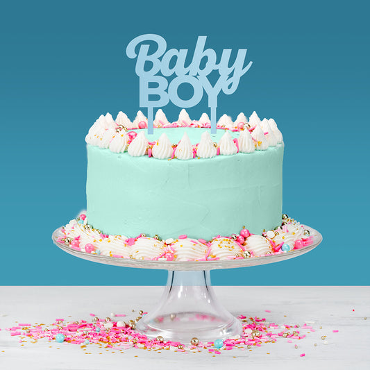 Baby Boy Cake Topper