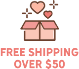 FREE SHIPPING OVER $50