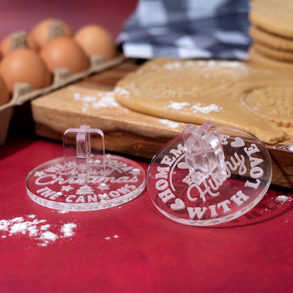 Custom Christmas Cookie Stamp