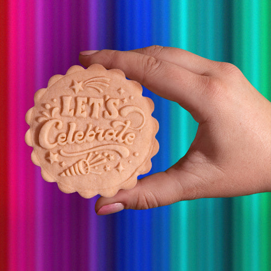 Embossed Birthday Cookie Stamp