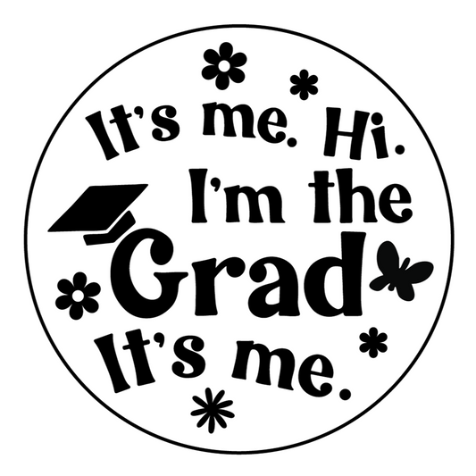 Embossed Graduation Cookie Stamp - Swiftie Grad