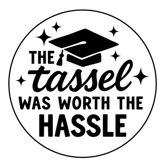 Embossed Graduation Cookie Stamp - Tassel Hassel